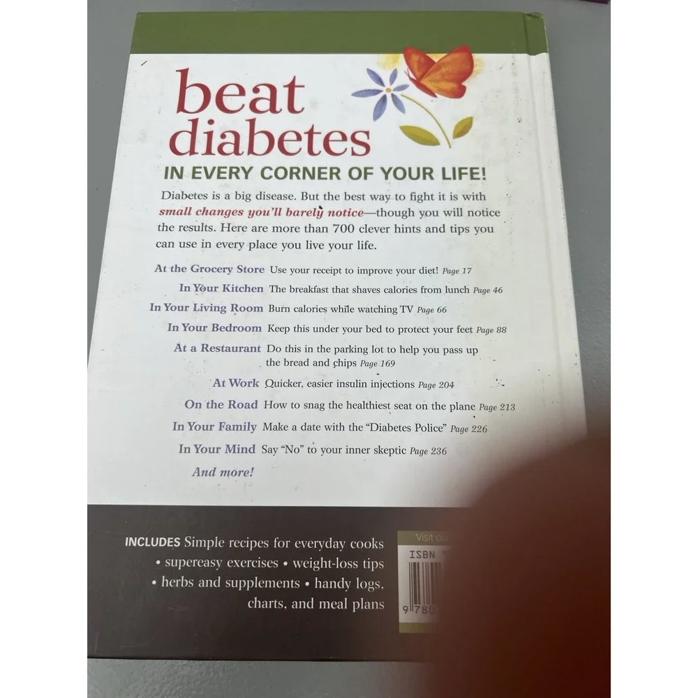 759 Secrets for Beating Diabetes - hardcover,‎ Readers Digest HC excellent
